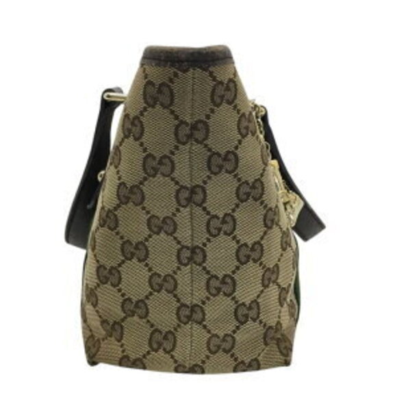 Gucci Sherry Line Tote Bag GG Canvas Brown - Picture 3 of 8